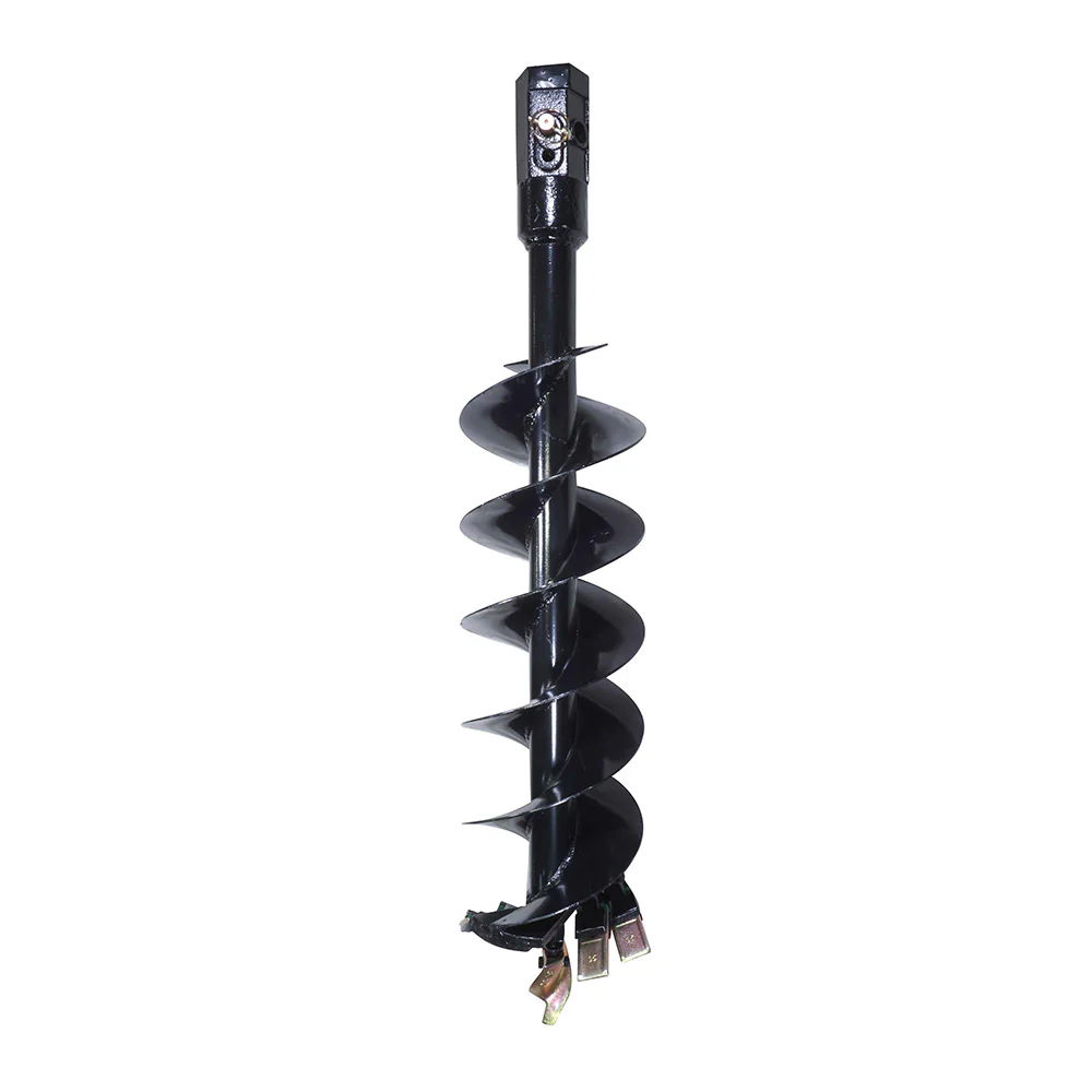 Auger Bit, 12″ (For Auger Drive for Mini Track Loader (Dingo) or Skid Steer)