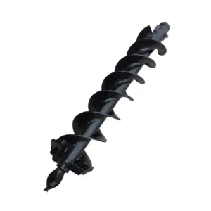 Auger Bit, 9&#8243; (For Auger Drive for Mini Track Loader (Dingo) or Skid Steer)