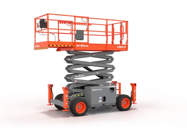 Scissor Lift – 32 Ft. Rough Terrain