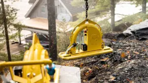 Vacuum for Excavator, Battery Powered, 3,000 lbs, MK2