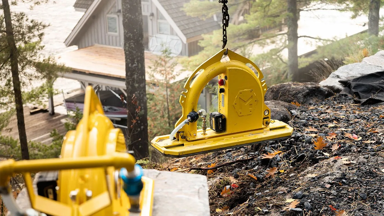 Vacuum for Excavator, Battery Powered, 3,000 lbs, MK2